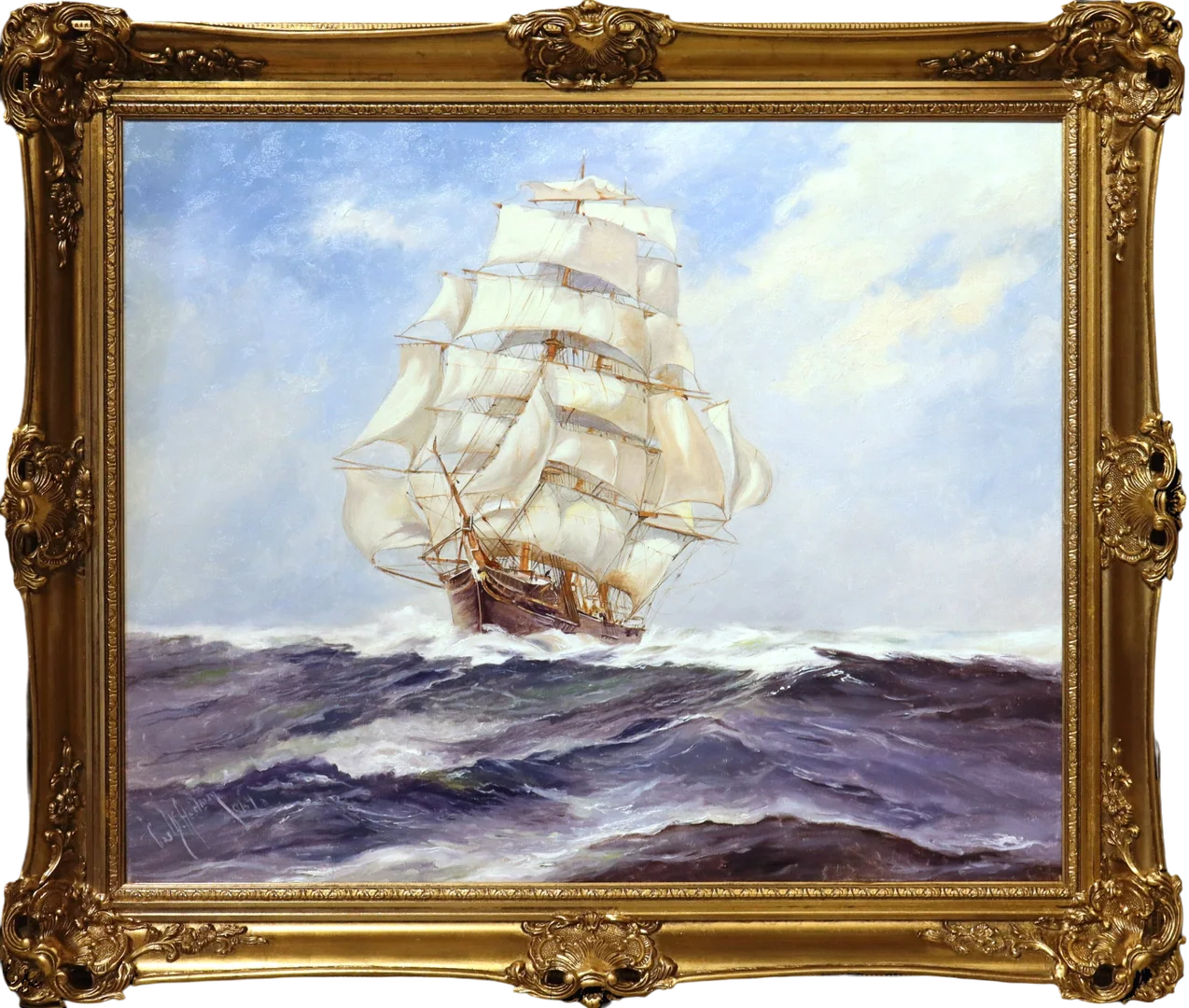 Skutemaleri Flying Cloud
