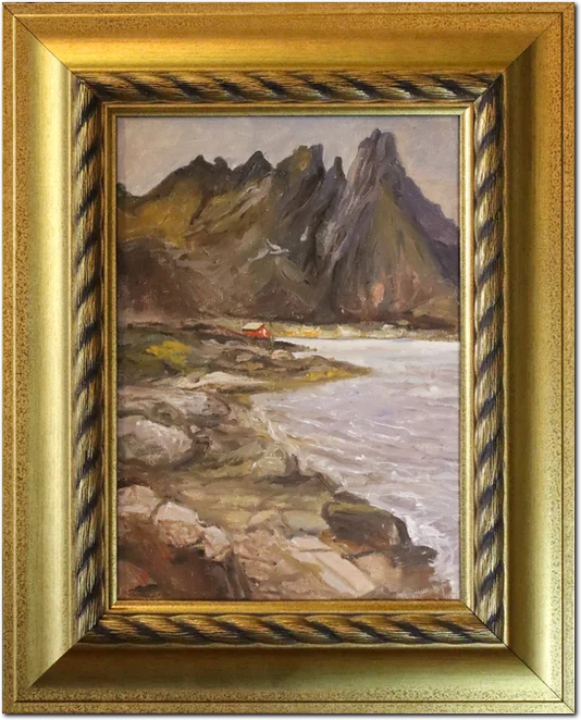 Nord-Norge Landskapsmaleri fra Nord-Norge